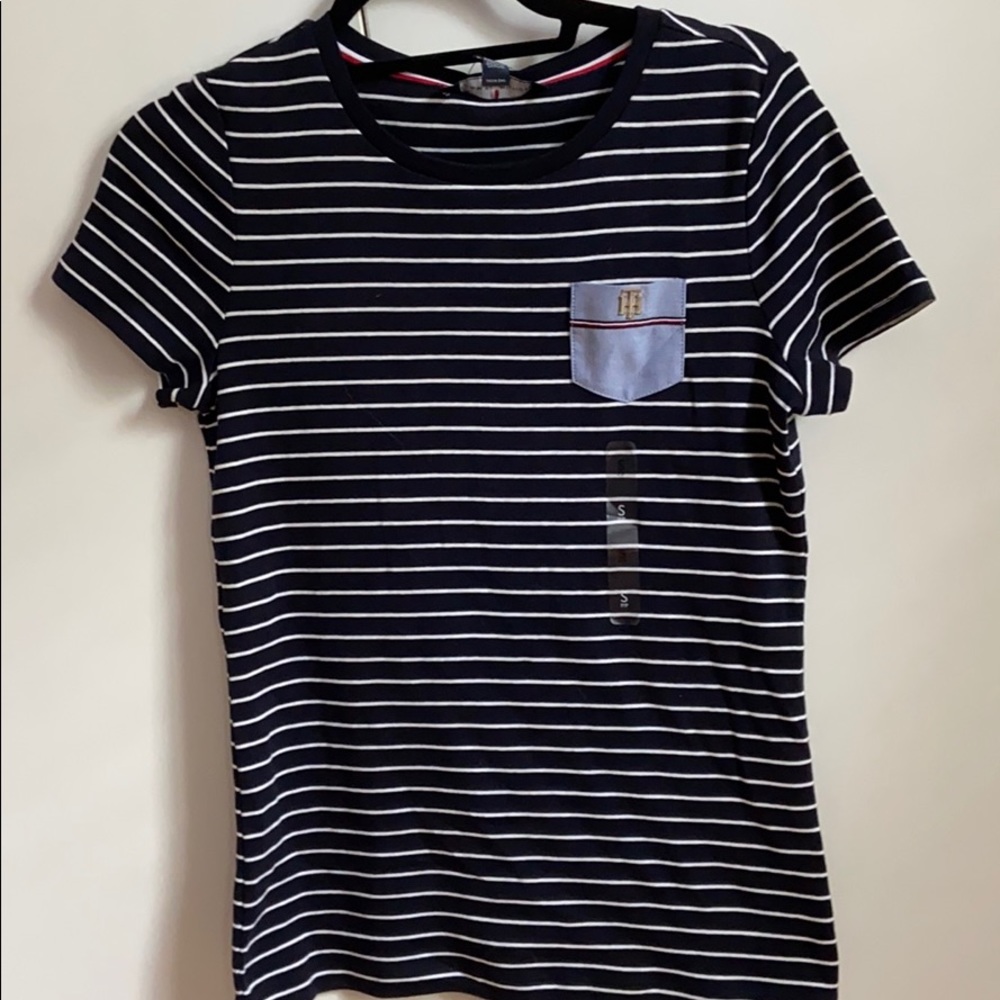 striped tommy hilfiger t-shirt